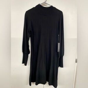 Tahari Black Long Sleeve Dress